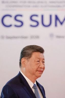 China's President Xi Jinping attends the BRICS summit in New Delhi, India, September 12, 2026.