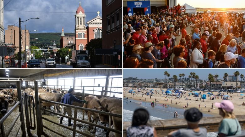 Scranton, Pennsylvania, Wayne County, Michigan, Newport Beach, California, and Lancaster, Wisconsin