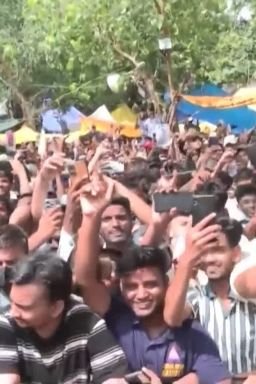 <p>Celebrations as India's Education Minister, Dharmendra Pradhan resigns after widespread protests. This was the main demand of the Cockroach Janta Party a satirical party turned national movement. CNN Producer Kunal Seghal is at the celebrations in New Delhi.</p>