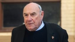 Former Bishop of Broome Christopher Saunders shown at West Australian District Court in Perth, Australia, on August 11, was sentenced for sexually abusing two young Indigenous men.