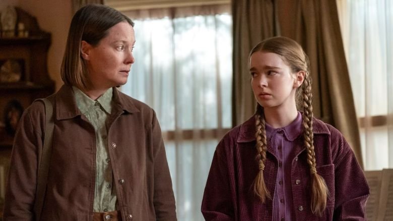 Samantha Sloyan as "Margaret White" and Summer H. Howell as "Carrie White" in Prime Video's limited series "Carrie."