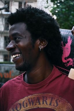 Samuel "Kaizer/Ziggy" Zakari, 31, is a professional skater and mentor and coach for hundreds of young skaters in Lagos' emerging skateboarding scene.