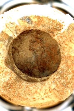 NASA’s Perseverance used its Mastcam-Z instrument to view the “Cheyava Falls” rock sample within the rover’s drill bit.