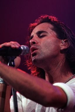 Scott Stapp during a Creed concert at Madison Square Garden in New York, on August 28, 2000.