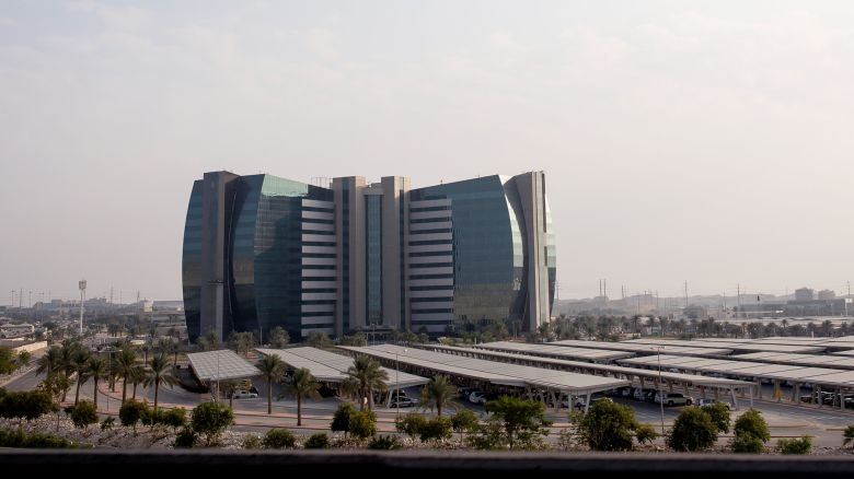A file photo of the Aramco headquarters in Dhahran, Saudi Arabia, on December 8, 2019.