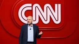 Mark Thompson Chairman and CEO of CNN Worldwide speaks onstage during Warner Bros. Discovery Upfront 2024 on May 15, 2024 in New York City.