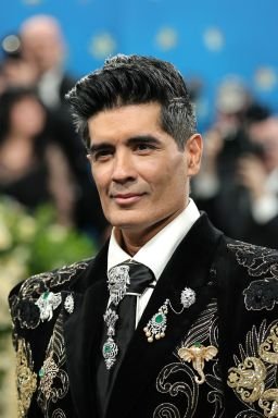 NEW YORK, NEW YORK - MAY 05: Manish Malhotra attends the 2025 Met Gala Celebrating "Superfine: Tailoring Black Style" at Metropolitan Museum of Art on May 05, 2025 in New York City.  (Photo by Dia Dipasupil/Getty Images)