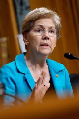 Sen. Elizabeth Warren speaks at a Senate committee hearing on July 22, 2026, in Washington, DC.