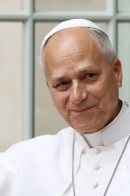 PARIS, FRANCE - SEPTEMBER 26:  Pope Leo XIV greets faithful during his visit to the Catholic Institute of Paris on September 26, 2026 in Paris, France. Pope Leo XIV is making his first official visit to France from September 25-28 with stops in Paris, Lourdes, and Metz. While in Paris, the pontiff's agenda includes a meeting with French President Emmanuel Macron, a prayer service at Notre-Dame Cathedral, and an open-air mass along the Champs-Élysées, among other engagements. The trip marks the first papal visit to the European country since Benedict XVI visited in 2008. (Photo by Tom Nicholson/Getty Images)