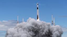 A SpaceX Falcon 9 rocket carrying the company's Dragon spacecraft on October 1, 2026 at NASA's Kennedy Space Center in Florida.