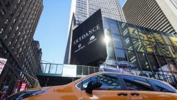 Skydance signage in Times Square in New York, US, on Tuesday, Oct. 6, 2026. Paramount Skydance Corp. closed its acquisition of Warner Bros. Discovery Inc., combining two of the five largest Hollywood film studios.