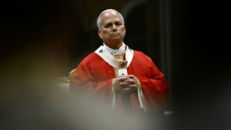 Pope Leo XIV attends the holy mass for the inauguration of the academic year of the pontifical universities at the St. Peter's Basilica in the Vatican on October 8, 2026.