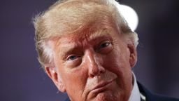 U.S. President Donald Trump speaks during an election rally at the Oncenter on October 09, 2026 in Syracuse, New York. Trump is in New York campaigning for local Republican candidates ahead of the midterm elections. (Photo by Alex Wong/Getty Images)