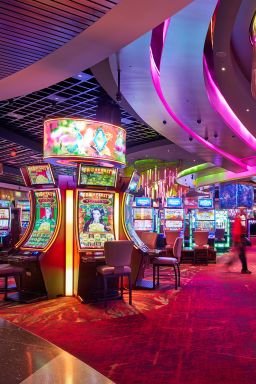 The casino floor at the Wind Creek Casino and Hotel in Wetumpka, Alabama, which is operated by the Poarch Band of Creek Indians.