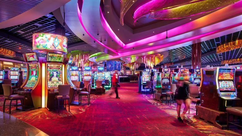 The casino floor at the Wind Creek Casino and Hotel in Wetumpka, Alabama, which is operated by the Poarch Band of Creek Indians.